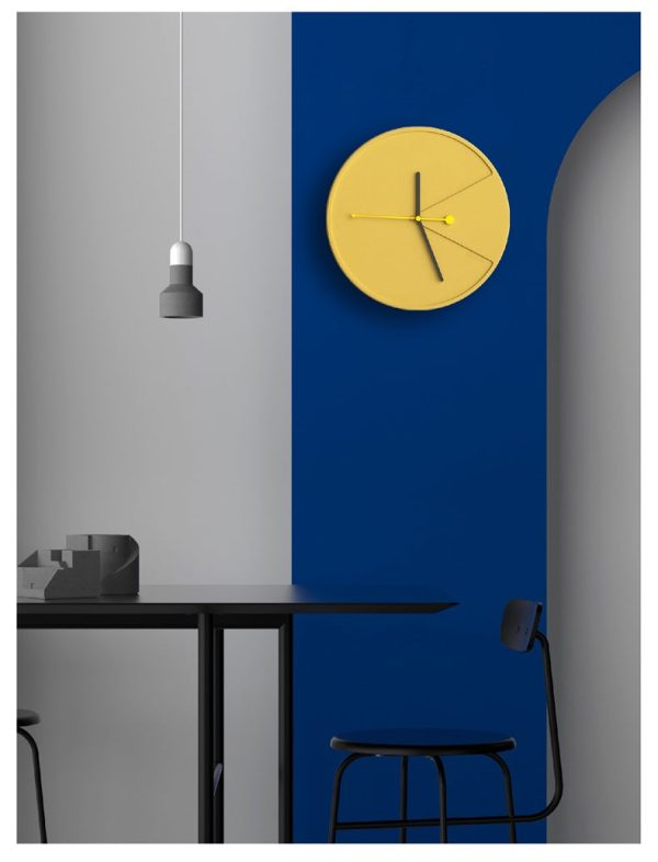 Simple Modern Creative Wall Clock Home Silent Round Clock