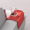 Silicone Insulated Lazy Tray Cup Holder Foldable Mobile Ashtray