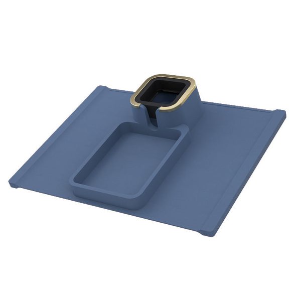 Silicone Insulated Lazy Tray Cup Holder Foldable Mobile Ashtray