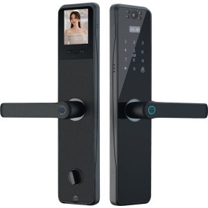 Smart Home Surveillance Camera Fingerprint Password Lock