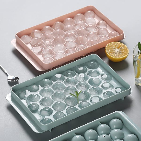 Silicone Ice Tray 3D Round Ice Molds