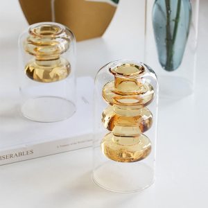 Transparent Glass Vase