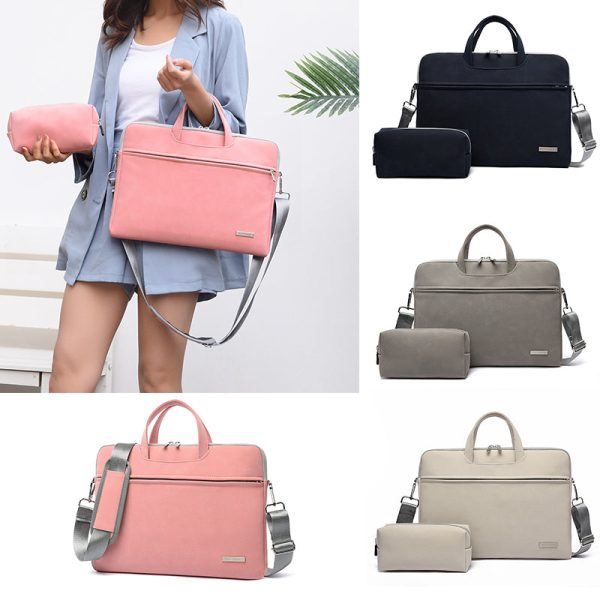 Pu Leather Women Laptop Bags