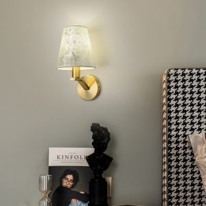 Lightbloom - Modern Fabric Kuppel Wall Lamp