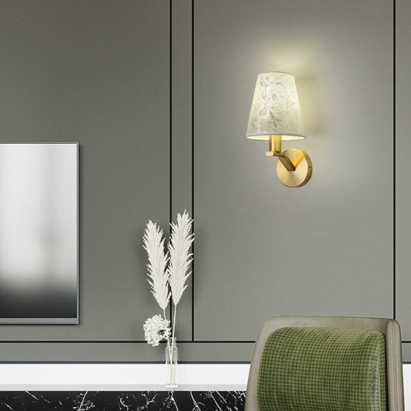 Lightbloom - Modern Fabric Kuppel Wall Lamp