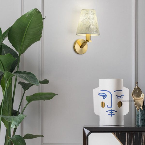 Lightbloom - Modern Fabric Kuppel Wall Lamp