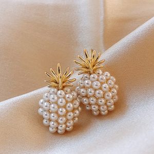 Pineapple Pearl Earrings