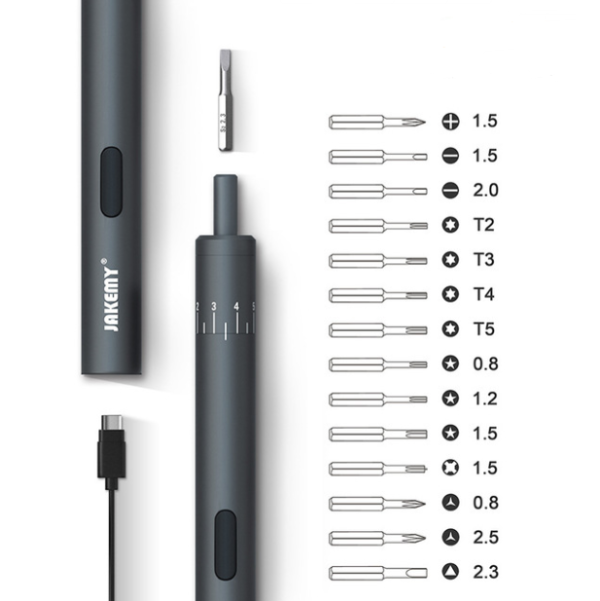 Pen Type Mini Charging Electric Screwdriver Set