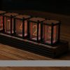 Rgb Pseudo Glow Tube Clock Nixie Tube Diy Kit Led