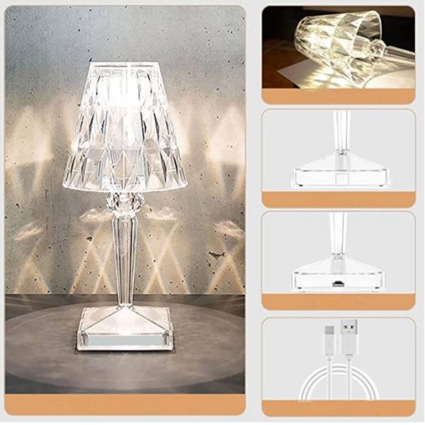 Crystal Table Lamp