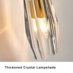 Crystalglow - Modern Geometric Wall Lamp