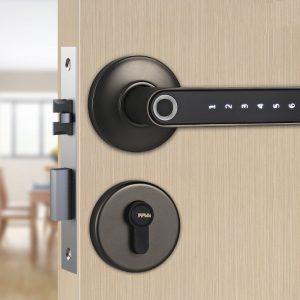 Smart Fingerprint Password Handle Lock