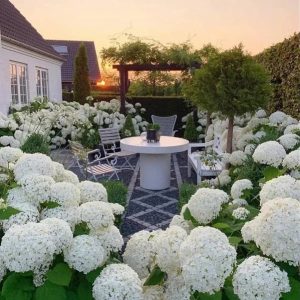 70 Outdoor Artificial Hydrangea Flowers