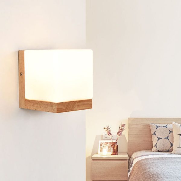 Ecoshine - Modern Wall Lamp Made Of Wood