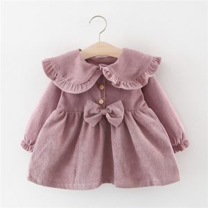 Spring And Autumn Baby Girl Long Sleeve Princess Dress