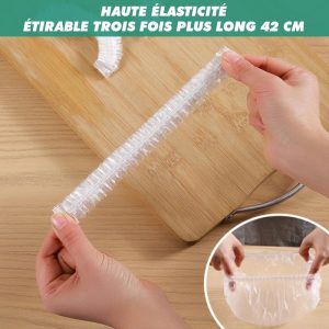 Disposable Plastic Stretch Film (100 Pcs)