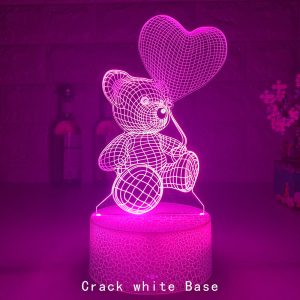 Teddyglow 3D Love Light