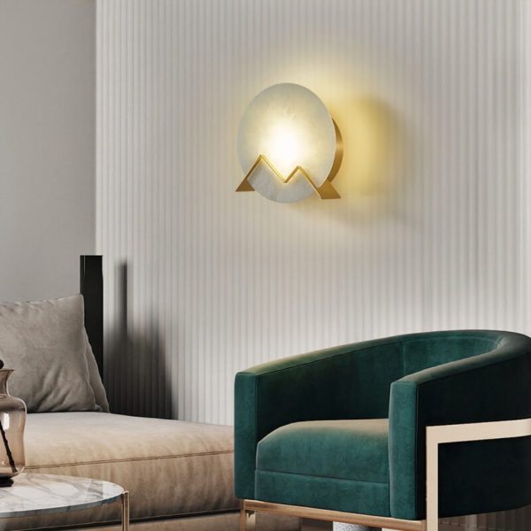 Marbleglow - Circular Led Wall Light