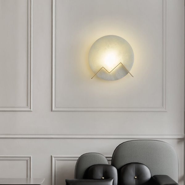 Marbleglow - Circular Led Wall Light