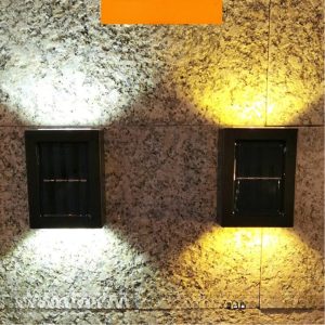 Solar Powered Outdoor Terrace Wall Light