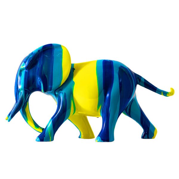 Resin Elephants Modern Home Decoration