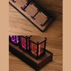 Rgb Pseudo Glow Tube Clock Nixie Tube Diy Kit Led