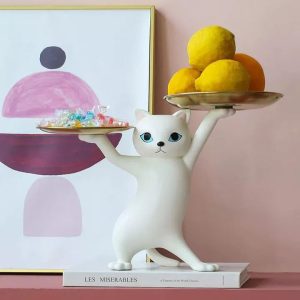 Arrivalfunny Posing Cat Tray