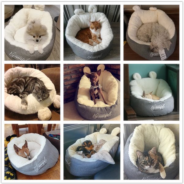 Pet Warming Soft Sleeping Bed