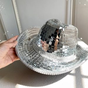 60 Disco Ball Cowboy Hat