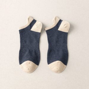 Spring And Summer Thin Cotton Breathable Short Boat Socks