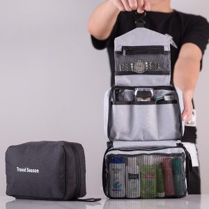 Portable Travel Hook Multifunction Makeup Storage Bag