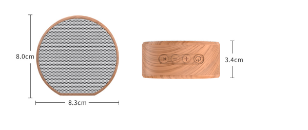 Portable Mini Wood Bluetooth Speaker