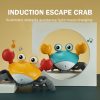 Induction Escape Crab Rechargeable Electric Musical Toys