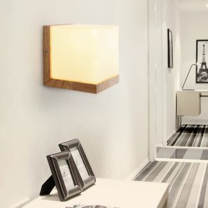 Ecoshine - Modern Wall Lamp Made Of Wood