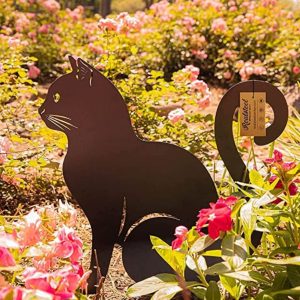 Cat Metal Garden Decoration