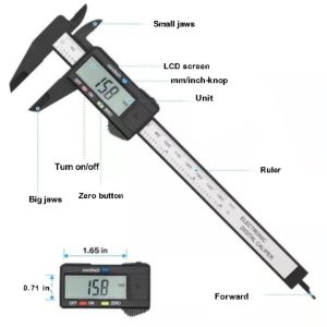 Digital Electronic Caliper Ruler