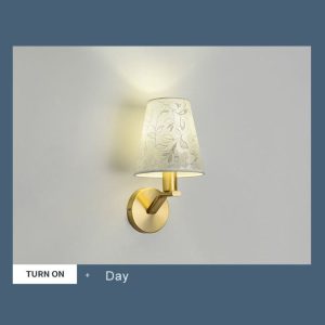 Lightbloom - Modern Fabric Kuppel Wall Lamp