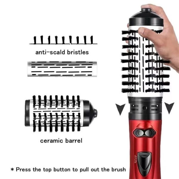 3In1 Air Styler And Rotating Hair Dryer For Dry Hair, Curl Hair, Straighten Hair