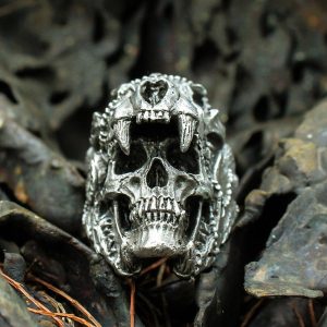 Skull Retro Devil Skull Ring