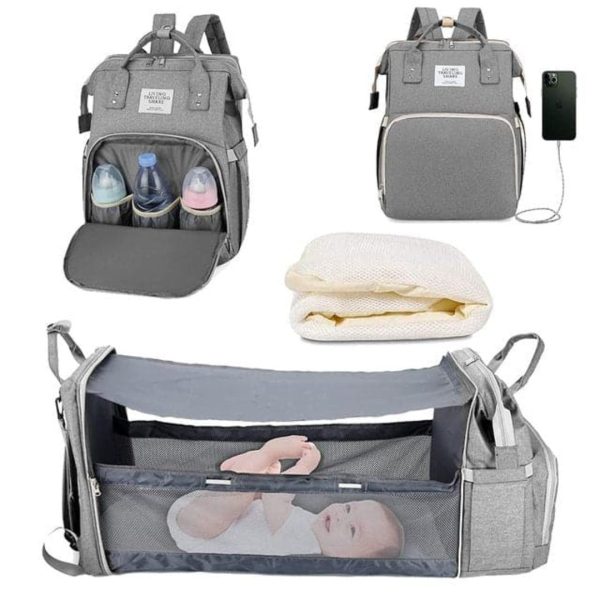 3-In-1 Diaper Backpack