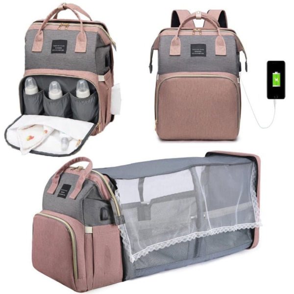 3-In-1 Diaper Backpack