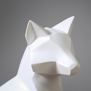 Origami Fox Sculpture