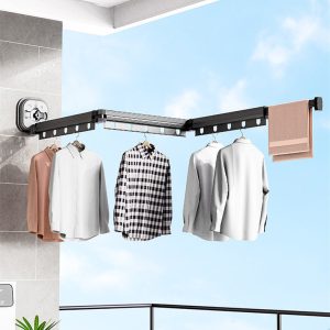 Suction Punch- Folding Clothes Hanger