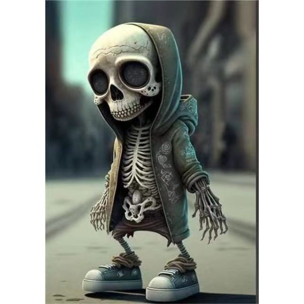 Halloween Skeleton Figurines