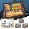 Illuminated Picture Led Decorative Light Painting Bedside Simulate Sunshine