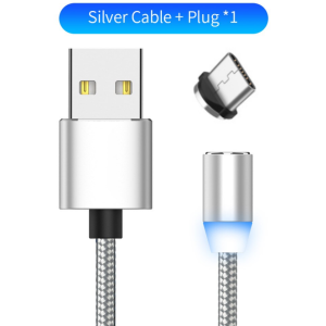 Magnetic Led Charging Cable 1M