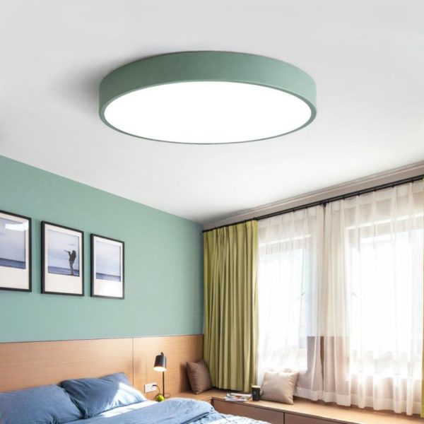 Morandi Modern Round Led Ceiling Lamp