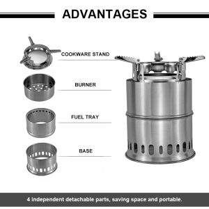 Portable Outdoor Barbecue Stove