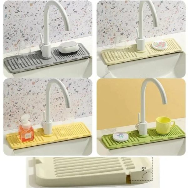 Faucet Guard & Draining Mat