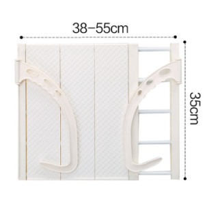 Multifunction Adjustable Home Balcony Hanging Hanger Shelf